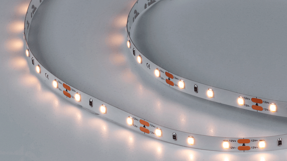 Светодиодная лента 7.2Вт 12В теплое свечение, DSG260-12-WW-33 - фото
