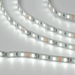 Светодиодная лента  5630, 60 LED/м, 12 Вт/м, 12В , IP20, Цвет: Холодный белый, SWG660-12-12-W-M 009476