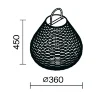 Ландшафтный светильник Плет / Plet 3000К 5Вт IP 65 90° (Черный) OSL599FL-L5B3K - фото 9