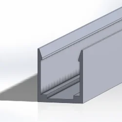 T1018 профиль алюминиевый 10мм