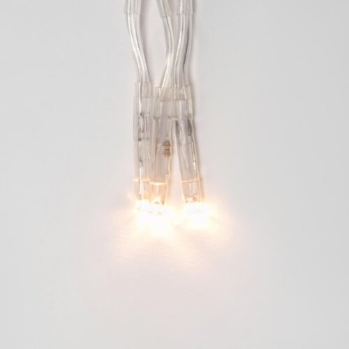 ULD-S0300-200-DTA WARM WHITE IP20 FIRECRACKER Гирлянда светодиодная с контроллером Фейерверк, 3м, 200 светодиодов, Теплый белый свет, Провод прозрачный - фото 3