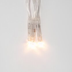 ULD-S0300-200-DTA WARM WHITE IP20 FIRECRACKER Гирлянда светодиодная с контроллером Фейерверк, 3м, 200 светодиодов, Теплый белый свет, Провод прозрачный