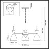 Люстра «LUMION» 3785/3, серия: GEMMA (крепление на планке). Фото 2.