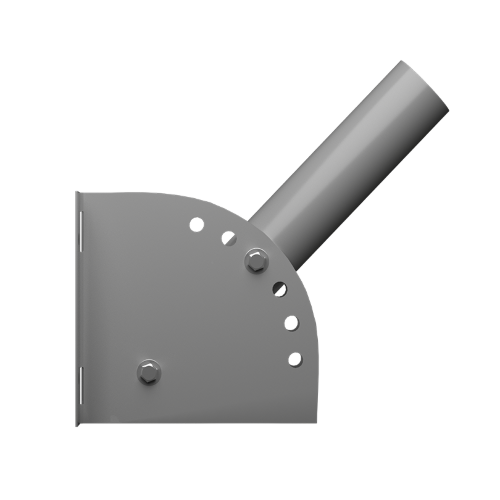 Кронштейн универсальный для консольного светильника К1Н-0-0,25-СМ - фото 2.