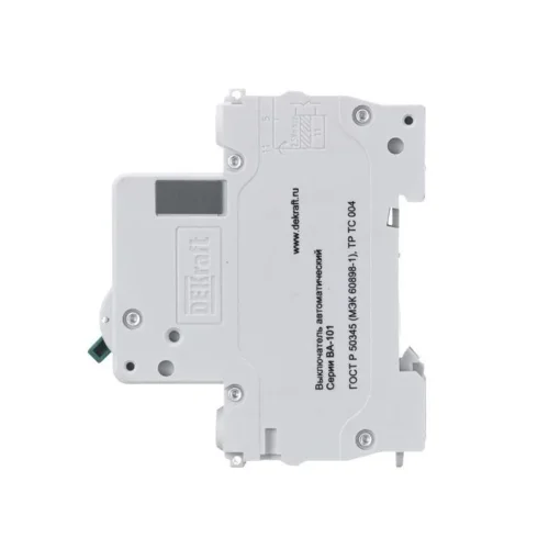 Выключатель автоматический модульный 1п C 50А 4.5кА ВА-101 DEKraft 11059DEK - фото 2