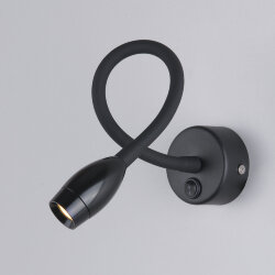 Светильник настенный регулируемый светодиодный BAND LED черный 3000К MRL LED 1116 черный (063706)