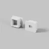 Комплект заглушек (для профиля 16x12) 10 шт., ALM-005-W-EC 642023 (Белый) 642023 - фото 2