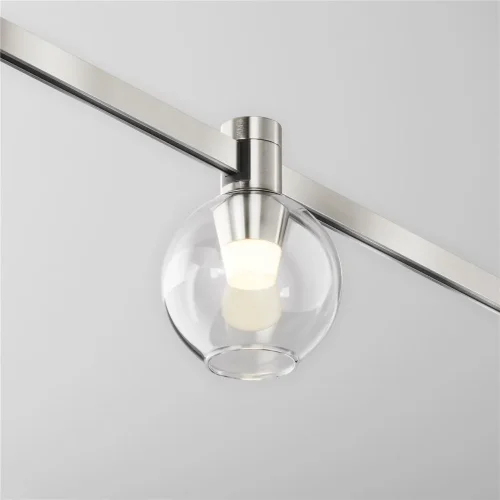 Трековый светильник Bubble Flarity 3000K 2Вт 120° (Платина) - фото 3