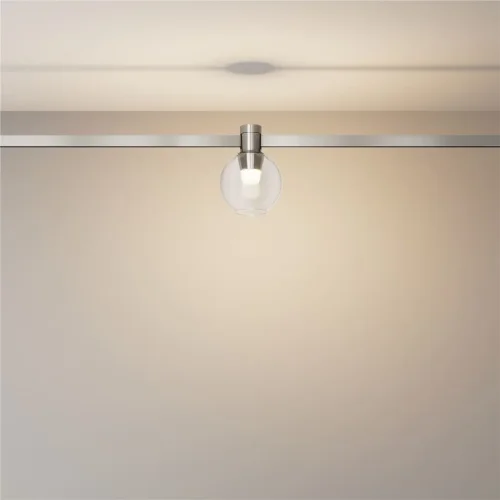 Трековый светильник Bubble Flarity 3000K 2Вт 120° (Платина) - фото 4