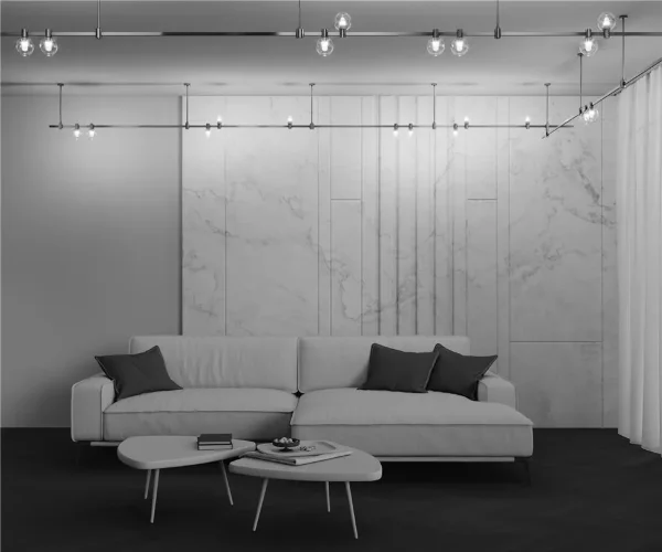 Трековый светильник Bubble Flarity 3000K 2Вт 120° (Платина) - фото 8