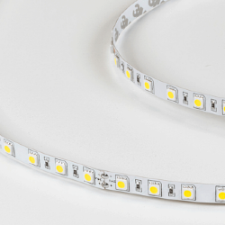 Светодиодная лента 5050, 60 LED/м, 14,4 Вт/м, 24В , IP20, Цвет: Холодный белый, SWG560-24-14.4-W-М 006319