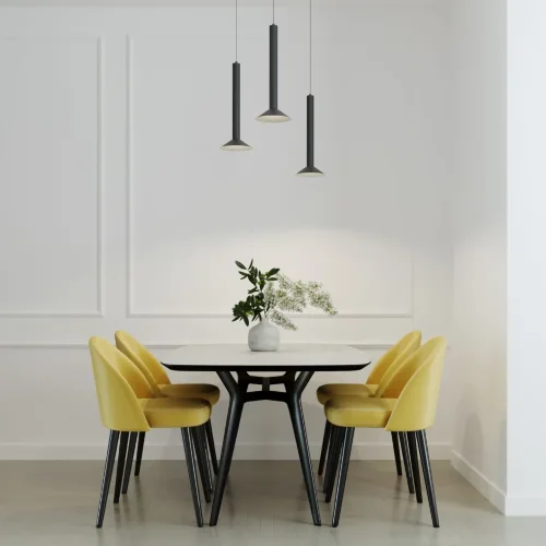 Светильник подвесной светодиодный Fest 7W 4000K графит 50315 LED - фото 3