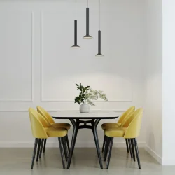 Светильник подвесной светодиодный Fest 7W 4000K графит 50315 LED (068825)