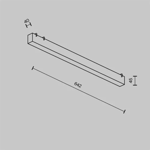Подвесной светильник Basis Parity 4000K 24Вт 120° черный (Черный) - фото 9