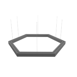 Светильник WOLTA PRO КОНТУР ГЕКСА ДСО03-108-500-3К-С Матовый