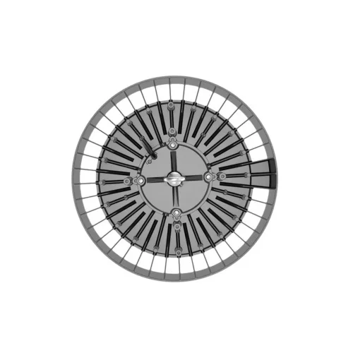 Светильник светодиодный ДСП IB 11 S 200W M 840 BK 353х353х117мм 200Вт 4000К IP65 High Bay подвес черн. Русский Свет 16091123174 - фото 3