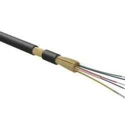 Кабель FO-MB-IN/OUT-9S-24-LSZH-BK волоконно-оптический 9/125 (SMF-28 Ultra) одномод. 24 волокна безгелевые микротрубки 1.06мм (micro bundle) внутр./внешн. LSZH IEC 60332-3 –40/+70град.C черн. (куски 300/80) Hyperline 417415