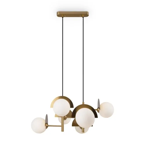 Подвесной светильник Freya FR5391PL-06BS (Латунь) - фото 2