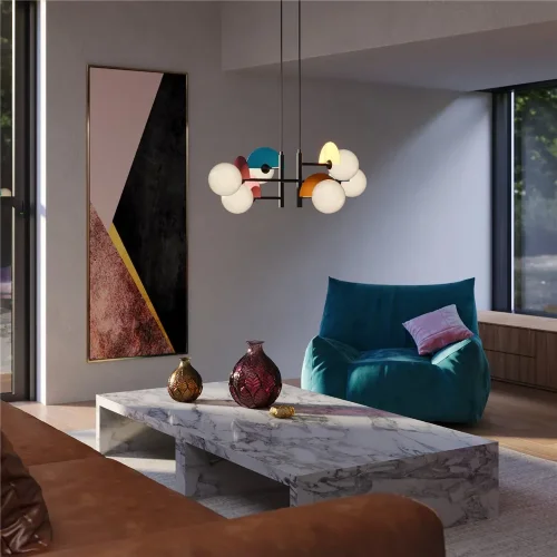 Подвесной светильник Сепия / Sepia (Латунь) FR5391PL-06BS - фото 3