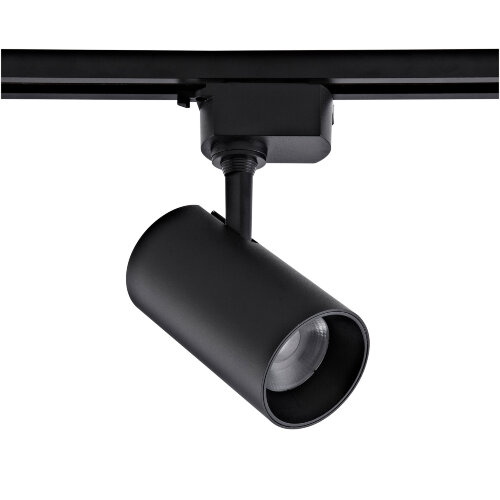 ULB-Q230 18W-4000К BLACK Светильник-прожектор светодиодный трековый, 1500 Лм, Белый свет 4000К, Корпус черный - фото 1