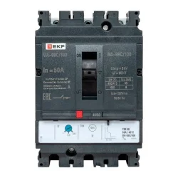 Выключатель автоматический 3п 100/50А 36кА ВА-99C Compact NS PROxima EKF mccb99C-100-50