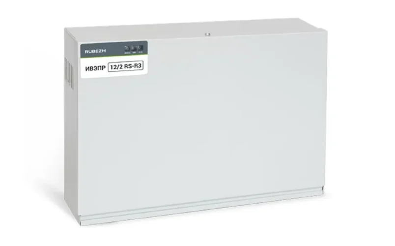 Источник вторичного электропитания резервированный адресный ИВЭПР 12/2 RS-R3 2х17 БР Рубеж Rbz-216598 - фото