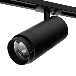 Трековый светодиодный светильник WOLTA WTL-35W/02B 35Вт 4000К IP20 Чёрный