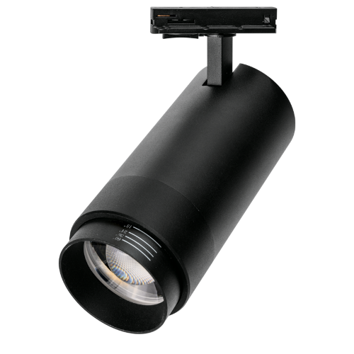 Трековый светодиодный светильник WOLTA WTL-35W/02B 35Вт 4000К IP20 Чёрный - фото 2.