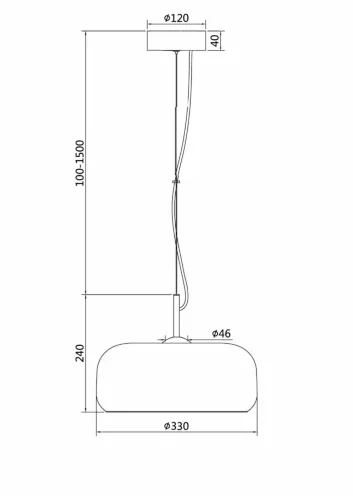 Подвесной светильник Madmen 3000K 6Вт (Латунь) - фото 5