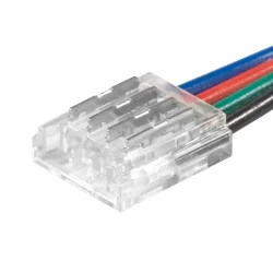 Коннектор 4pin/провод для SMD-лент RGB 10мм, провод 10см