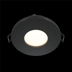 Встраиваемый светильник Stark GU10 1x10Вт IP 65 (Черный)