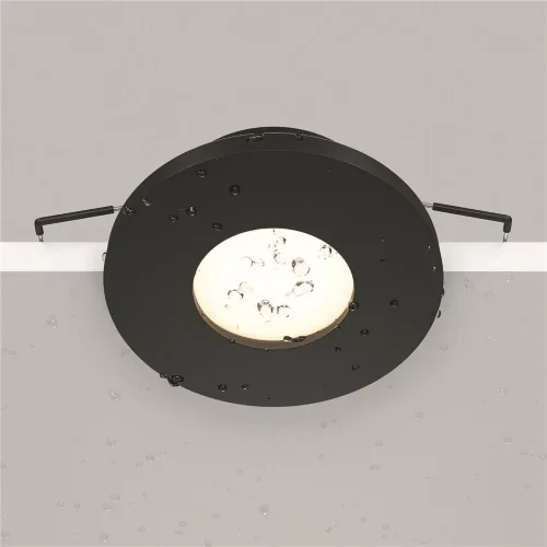 Встраиваемый светильник Stark GU10 1x10Вт IP 65 (Черный) - фото 5