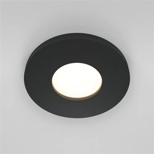 Встраиваемый светильник Stark GU10 1x10Вт IP 65 (Черный) - фото 9