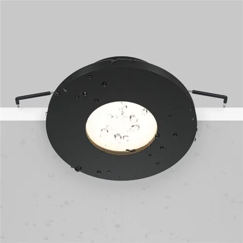 Встраиваемый светильник Stark GU10 1x10Вт IP 65 (Черный) - фото 10