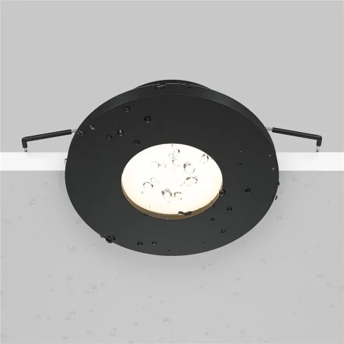 Встраиваемый светильник Абсолют / Stark 1*GU10 10 Вт IP 65 (Черный) DL083-01-GU10-RD-B - фото 10
