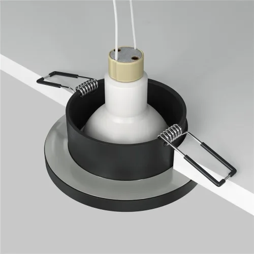 Встраиваемый светильник Абсолют / Stark 1*GU10 10 Вт IP 65 (Черный) DL083-01-GU10-RD-B - фото 12