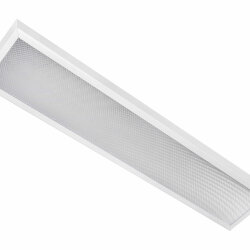 Универсальный офисный светодиодный светильник узкий 10 Вт IP20 595x110x40 мм 3000K Призма