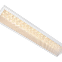 Универсальный офисный светодиодный светильник узкий 10 Вт IP20 595x110x40 мм 3000K Призма