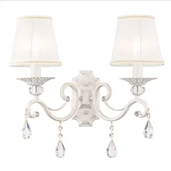 Настенный светильник (бра) Grace E14х2 40Вт (Белый)