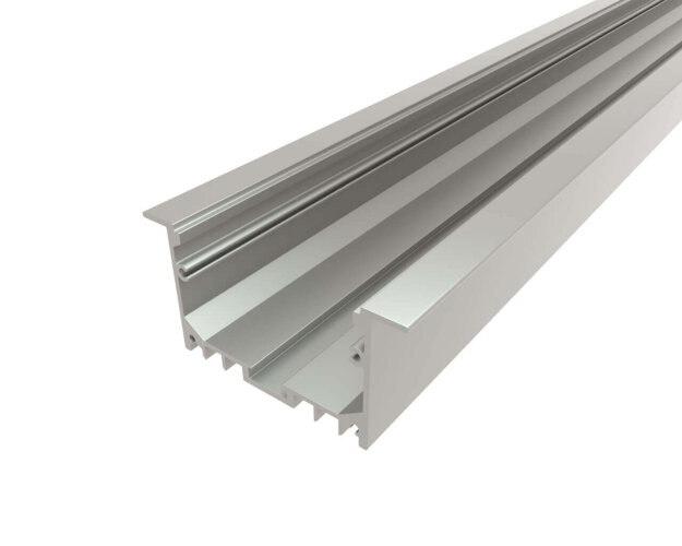 Профиль врезной алюминиевый LC-LPV-3263-2 Anod - фото