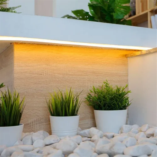 Шнур светодиодный SMD 20м 8х16мм 120LED/м тепл. бел. односторонний гибкий неон Neon-Night 131-008 - фото 2