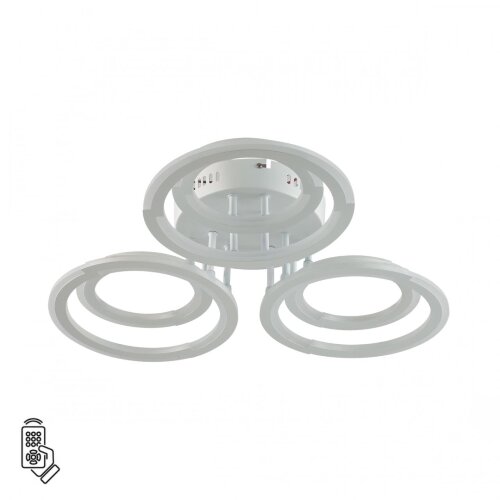 Люстра потолочная «LUMION» 8028/80CL, серия: OSAKA (крепление на планке). Фото 1.