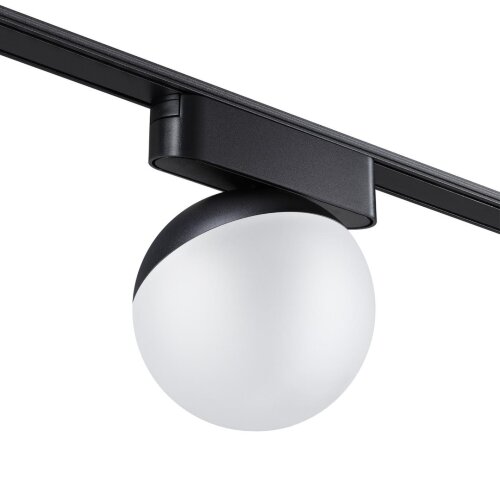 Трековый светильник для низковольтного шинопровода «Novotech» 359096, серия: SMAL (крепление к треку). Фото 2.