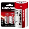 Элемент питания алкалиновый C/LR14 1.5В Plus Alkaline LR14-BP2 BL-2 (блист.2шт) Camelion 1653 - фото