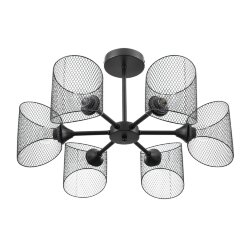 Люстра потолочная «LUMION» 8238/6C, серия: TIDINA (крепление на планке) - -