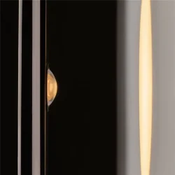 Настенный светильник (бра) Theorema 3000К 6Вт (Черный)