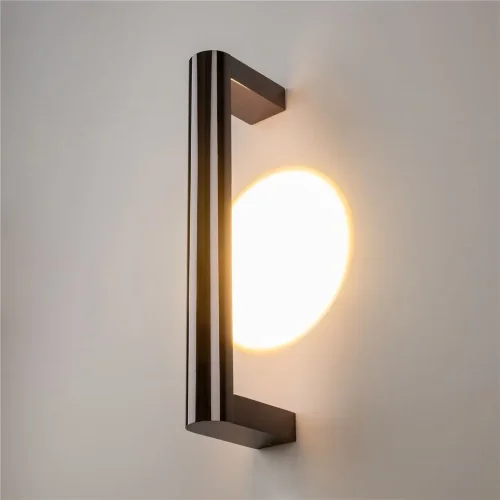 Настенный светильник (бра) Theorema 3000К 6Вт (Черный) - фото 4