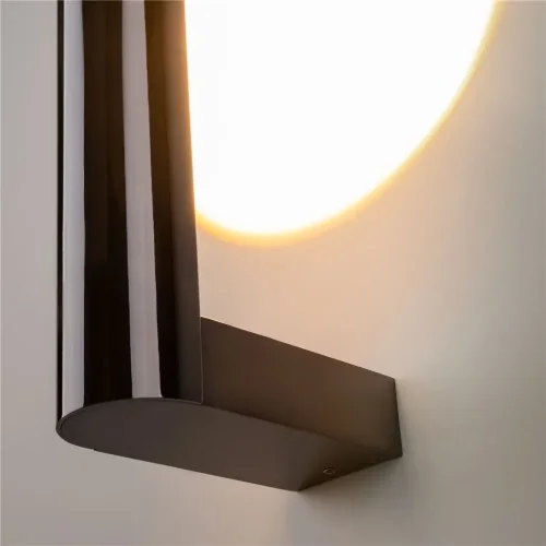 Настенный светильник (бра) Theorema 3000К 6Вт (Черный) - фото 8