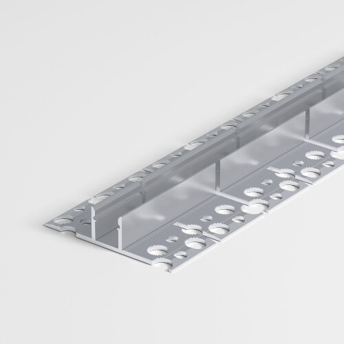 LL-2-ALP024&nbsp;Встраиваемый гибкий алюминиевый профиль под ГКЛ 9,5 мм (под ленту до 9,5 мм) - Фото 3