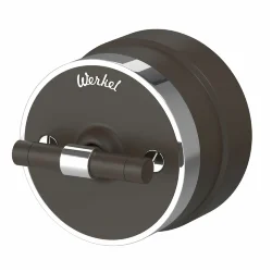 Переключатель/выключатель одноклавишный Vintage мокко матовый/хром W5812052